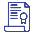 Award document illustration