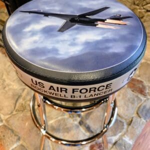 US Air Force B-1 Lancer bar stool